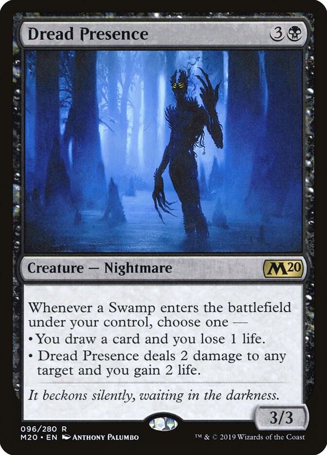 Dread Presence 96 Core Set 2020 MTG R NM