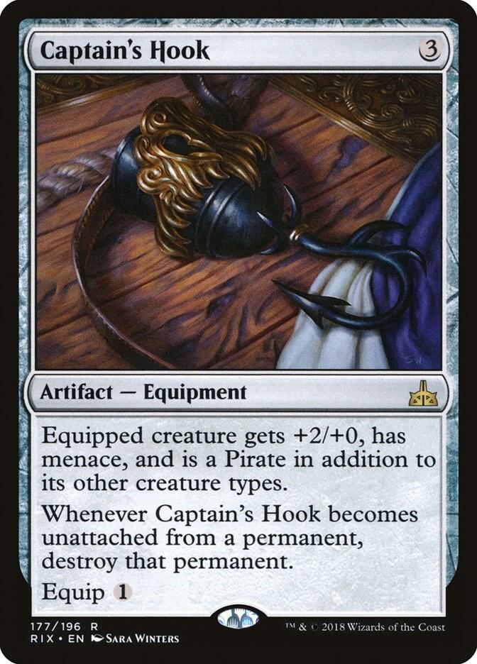 Captain's Hook 177 Rivals of Ixalan MTG R NM