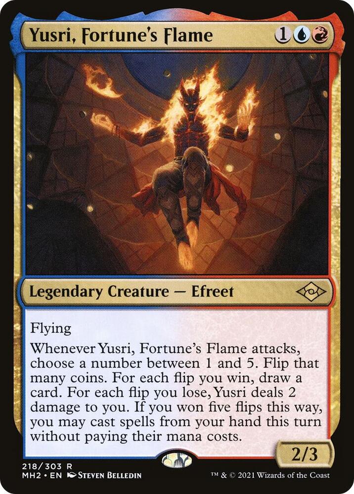 Yusri, Fortune's Flame 218 Modern Horizons 2 MTG R NM