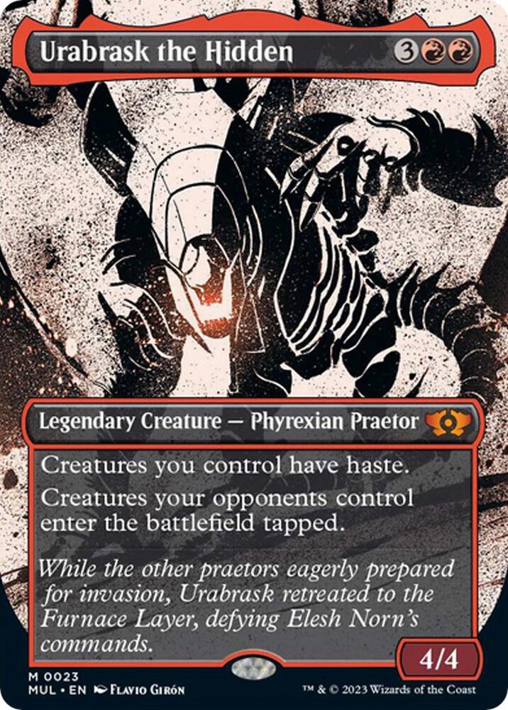 Urabrask the Hidden 23 March of the Machine: Multiverse Legends MTG Mythic NM