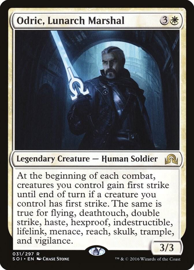 Odric, Lunarch Marshal 31 Shadows over Innistrad MTG R NM