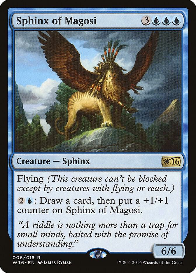 Sphinx of Magosi 6 Welcome Deck 2016 MTG R NM