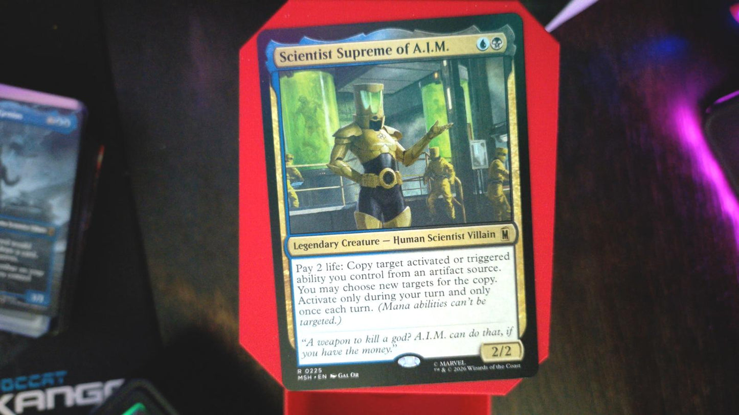 Scientist Supreme of A.I.M. 225 Marvel Super Heroes MTG R NM