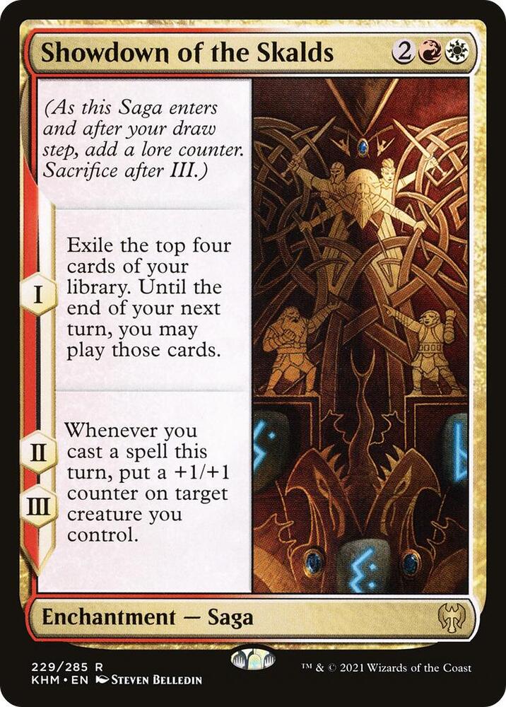 Showdown of the Skalds 229 Kaldheim MTG R NM