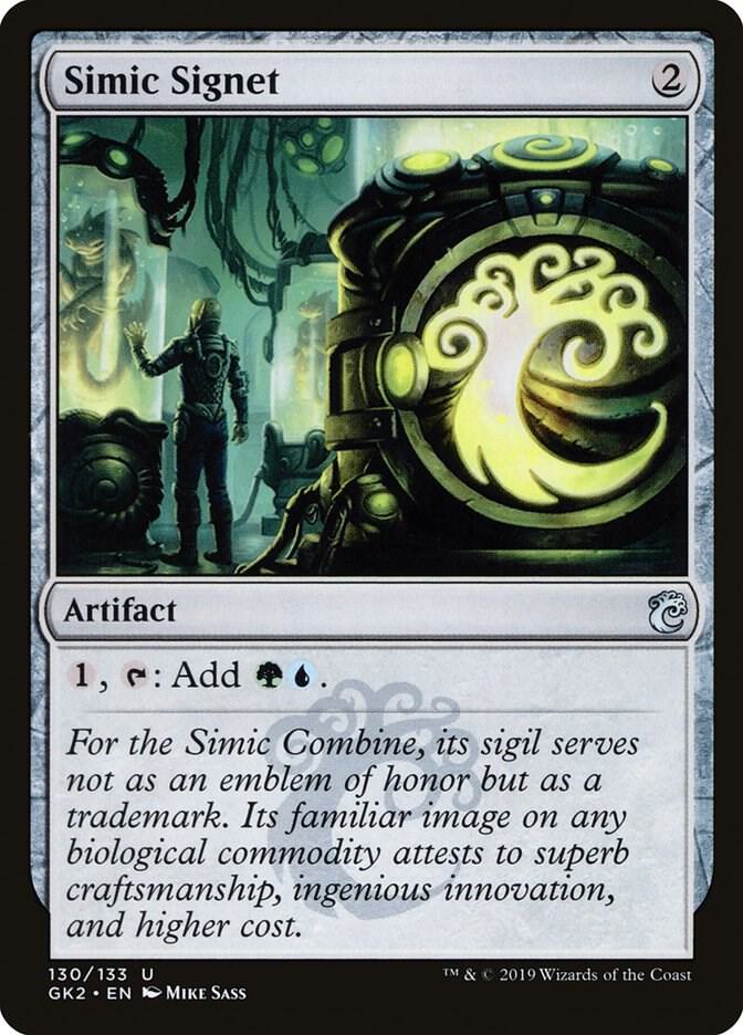 Simic Signet 130 Ravnica Allegiance: Guild Kits MTG UC NM