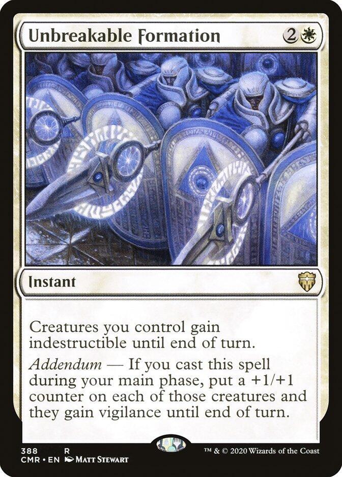 Unbreakable Formation 388 Commander Legends MTG R NM