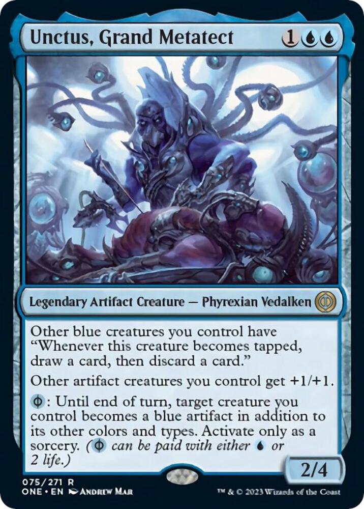 Unctus, Grand Metatect 75 Phyrexia: All Will Be One MTG R NM