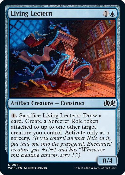 Living Lectern 59 Wilds of Eldraine MTG C NM