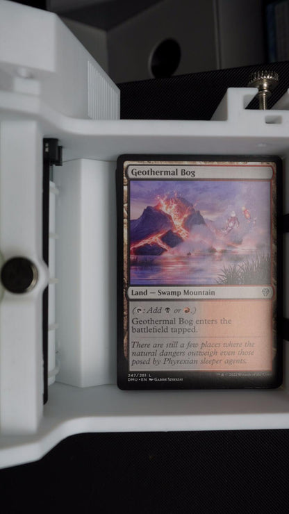 Geothermal Bog 247 Dominaria United MTG Land NM