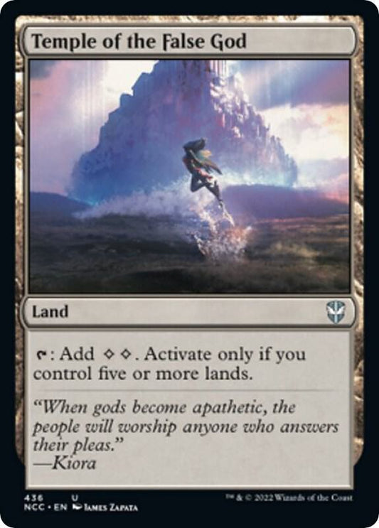 Temple of the False God 436 Commander: Streets of New Capenna MTG UC NM