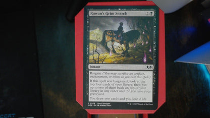 Rowan's Grim Search 104 Wilds of Eldraine MTG C NM
