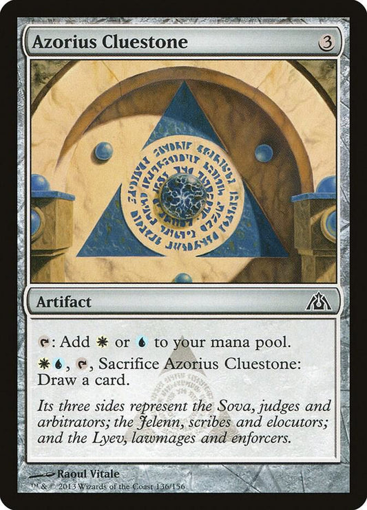 Azorius Cluestone 136 Dragon's Maze MTG C NM