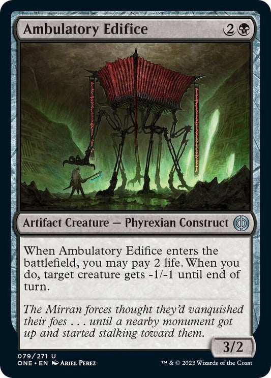 Ambulatory Edifice 79 Phyrexia: All Will Be One MTG UC NM