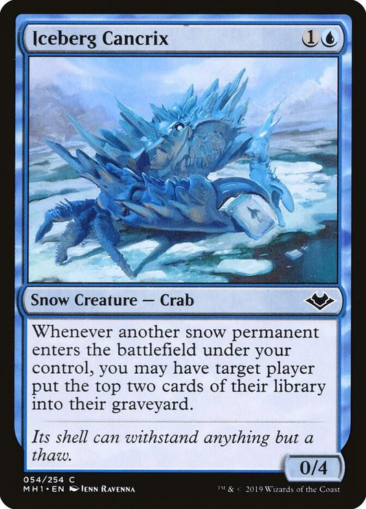 Iceberg Cancrix 54 Modern Horizons MTG C NM