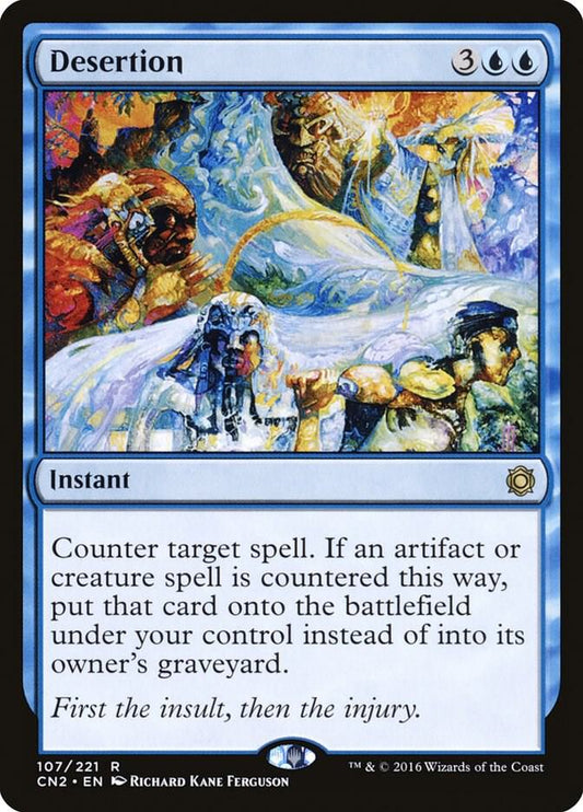 Desertion 107 Conspiracy: Take the Crown MTG R LP