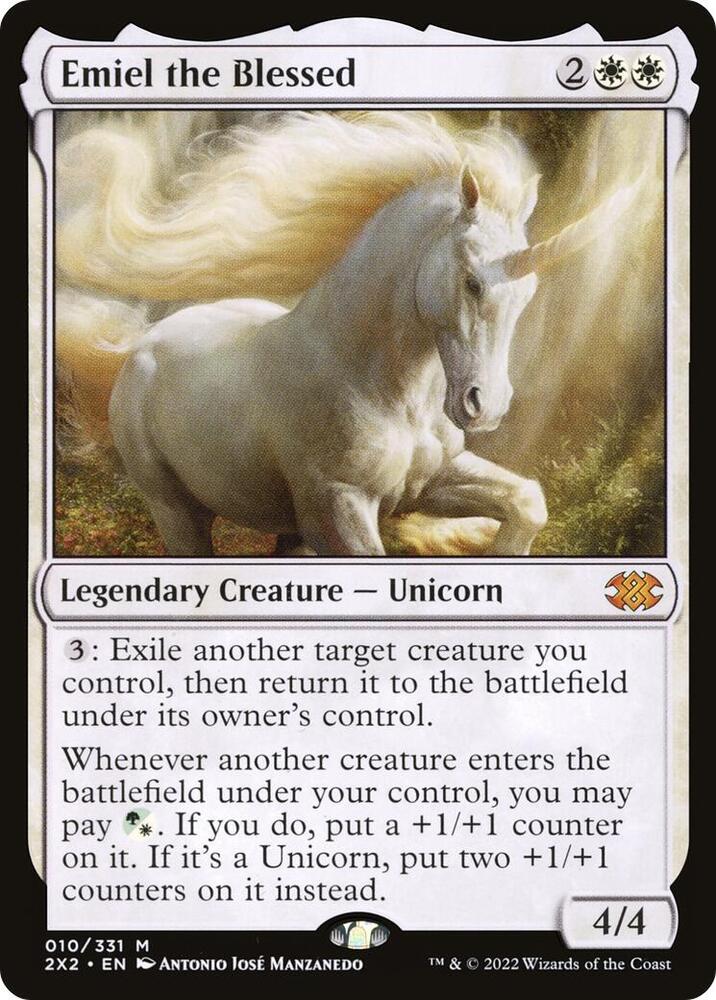Emiel the Blessed 10 Double Masters 2022 MTG Mythic NM