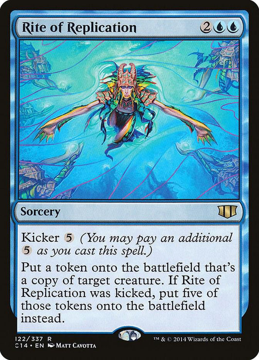 Rite of Replication 122 Commander 2014 MTG R LP