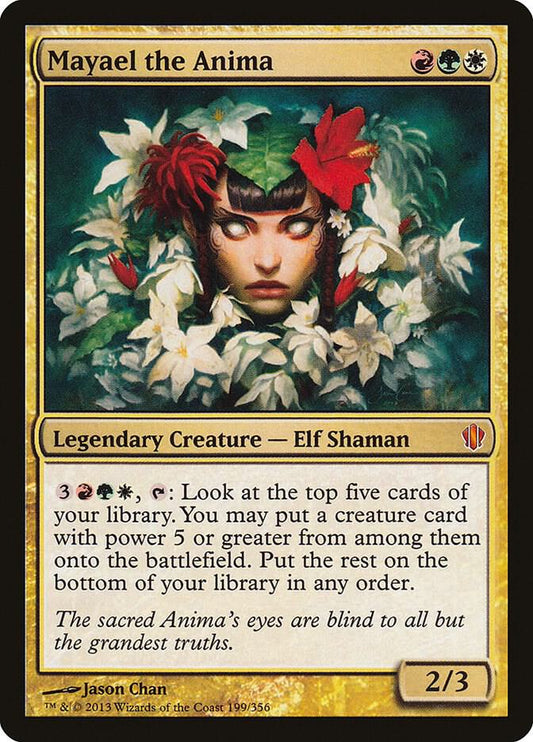 Mayael the Anima 199 Commander 2013 MTG Mythic NM