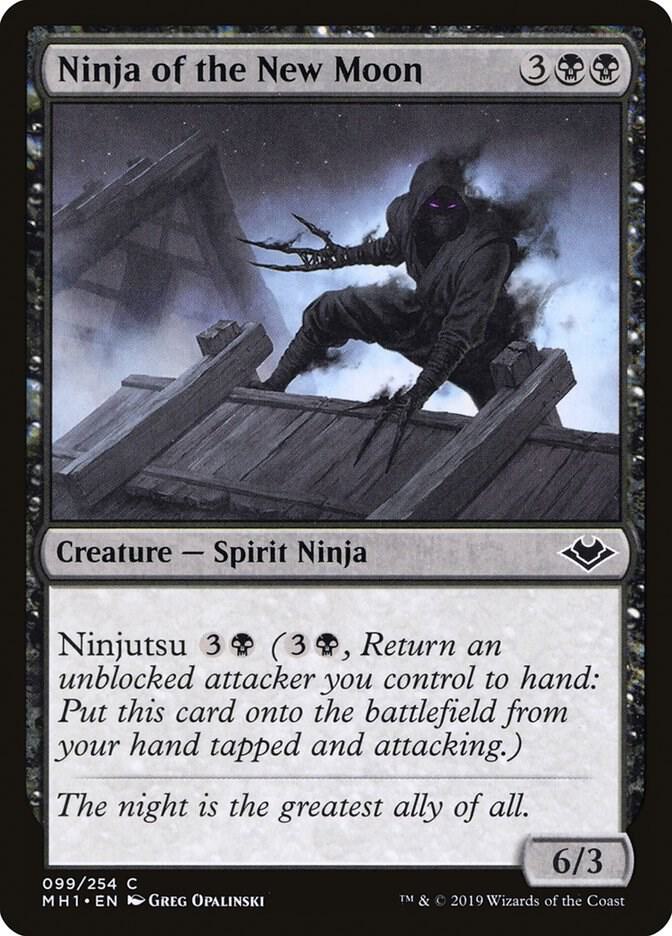 Ninja of the New Moon 99 Modern Horizons MTG C NM