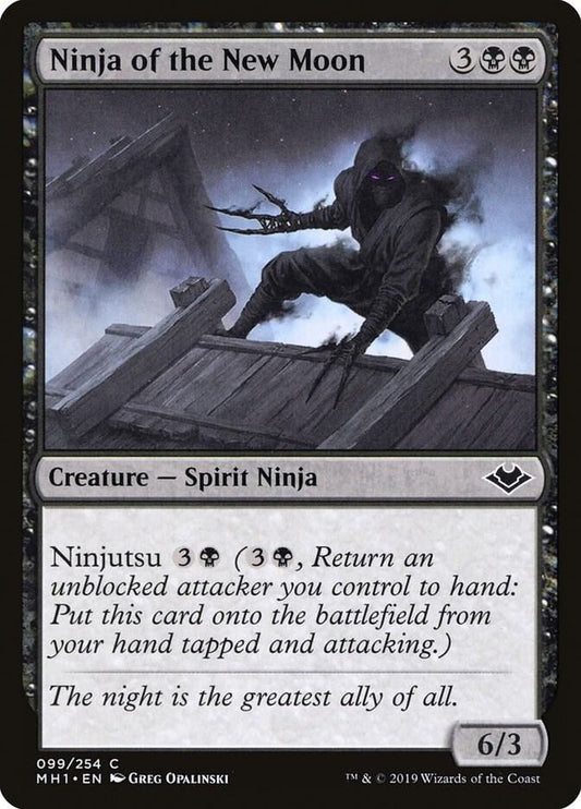 Ninja of the New Moon 99 Modern Horizons MTG C NM