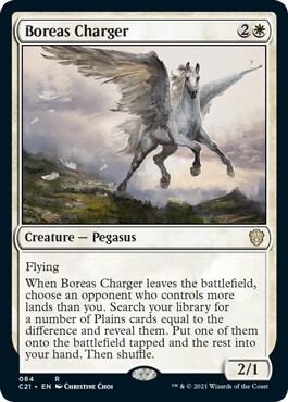 Boreas Charger 84 Commander 2021 MTG R NM