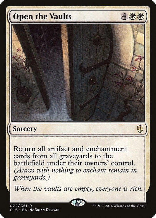 Open the Vaults 72 Commander 2016 MTG R NM
