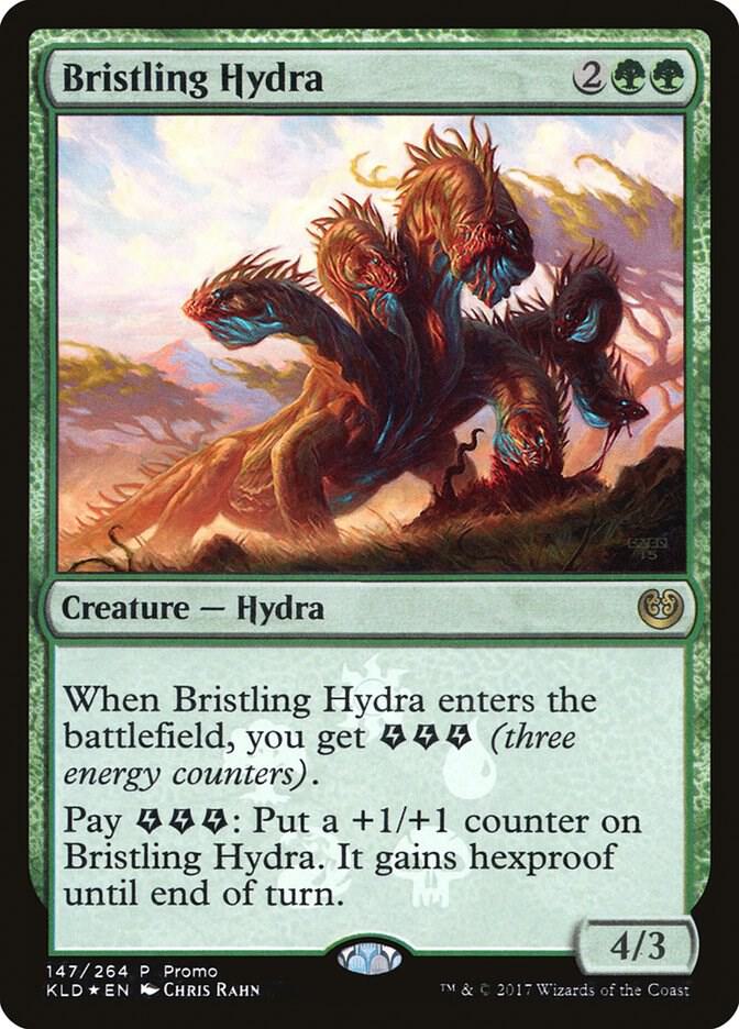 Bristling Hydra 147 Media Promos MTG P Foil NM