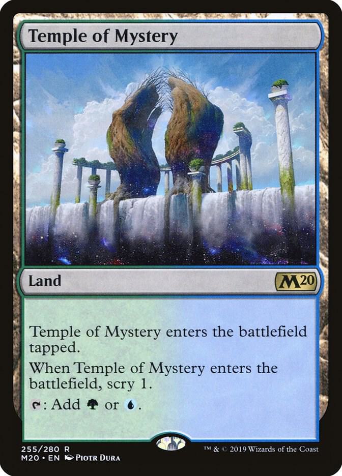 Temple of Mystery 255 Core Set 2020 MTG R NM