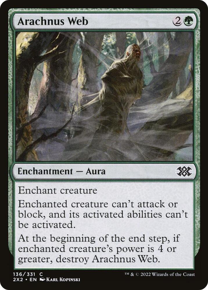 Arachnus Web 136 Double Masters 2022 MTG C NM