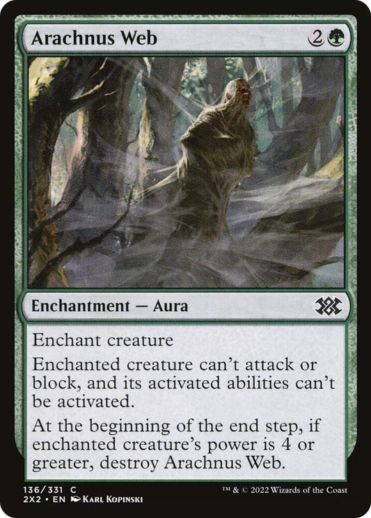 Arachnus Web 136 Double Masters 2022 MTG C NM