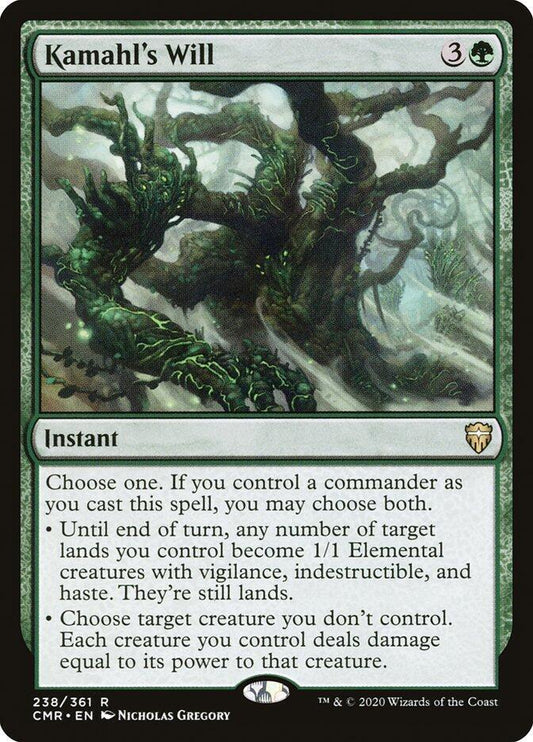 Kamahl's Will 238 Commander Legends MTG R NM