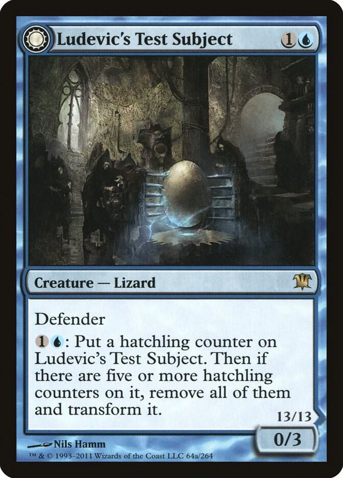 Ludevic's Test Subject 64 Innistrad MTG R NM