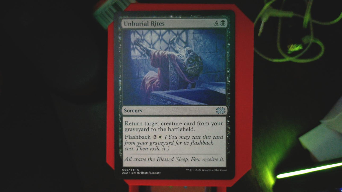 Unburial Rites 95 Double Masters 2022 MTG UC NM
