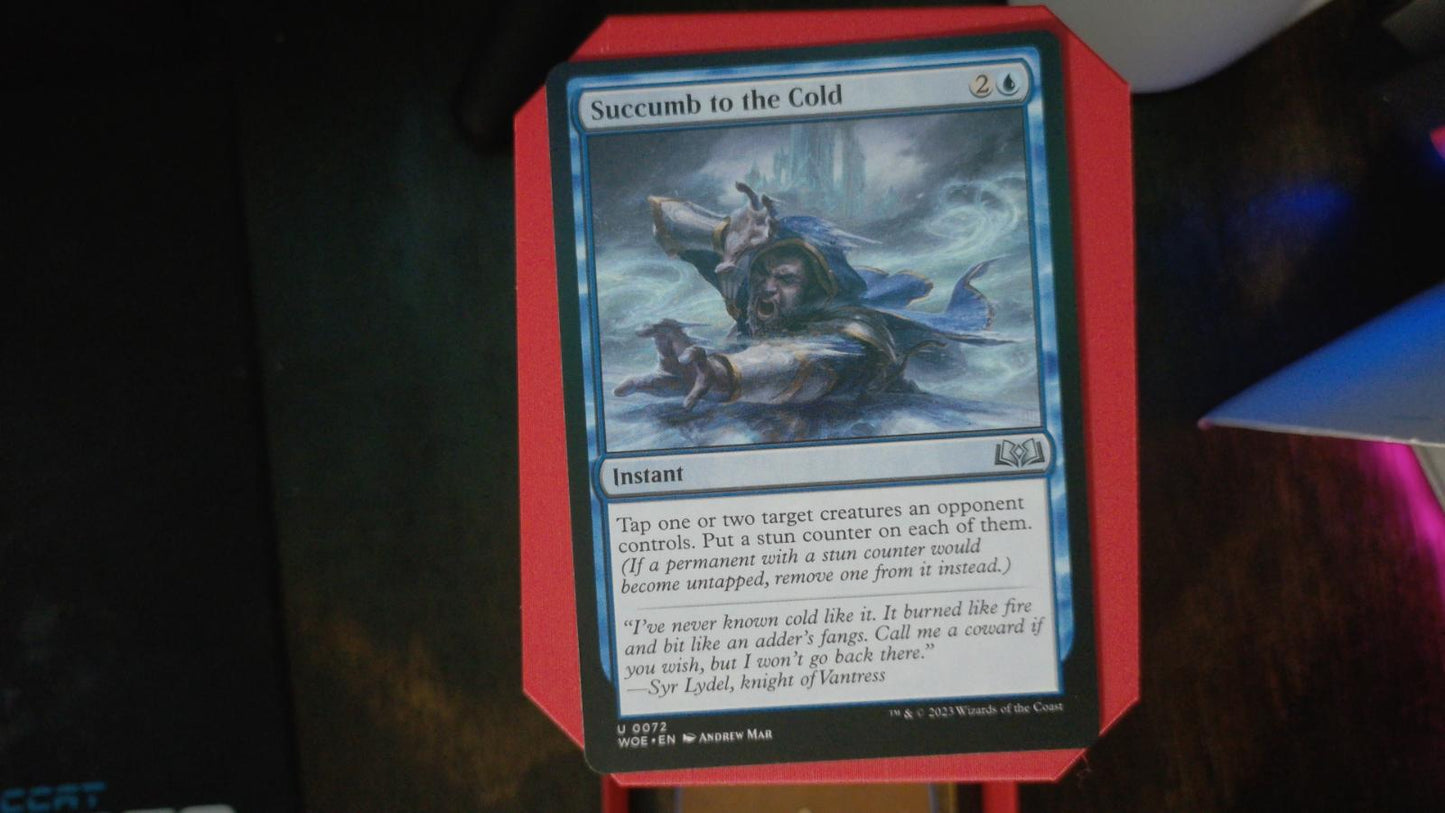 Succumb to the Cold 72 Wilds of Eldraine MTG UC NM