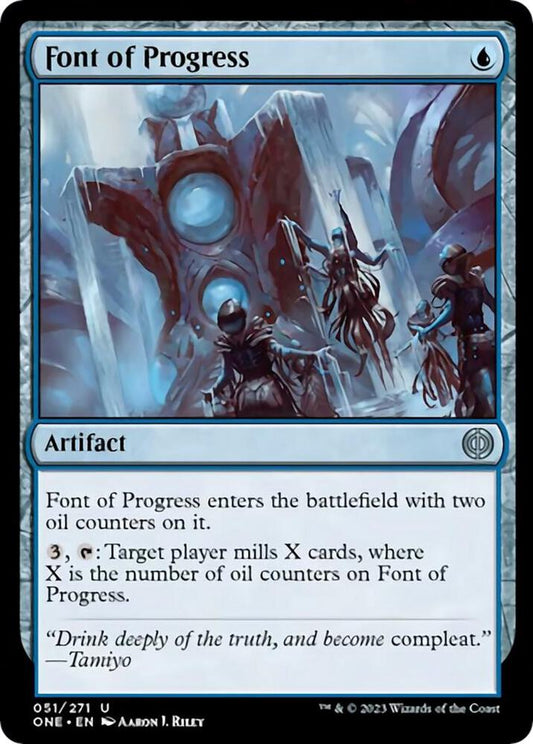 Font of Progress 51 Phyrexia: All Will Be One MTG UC NM