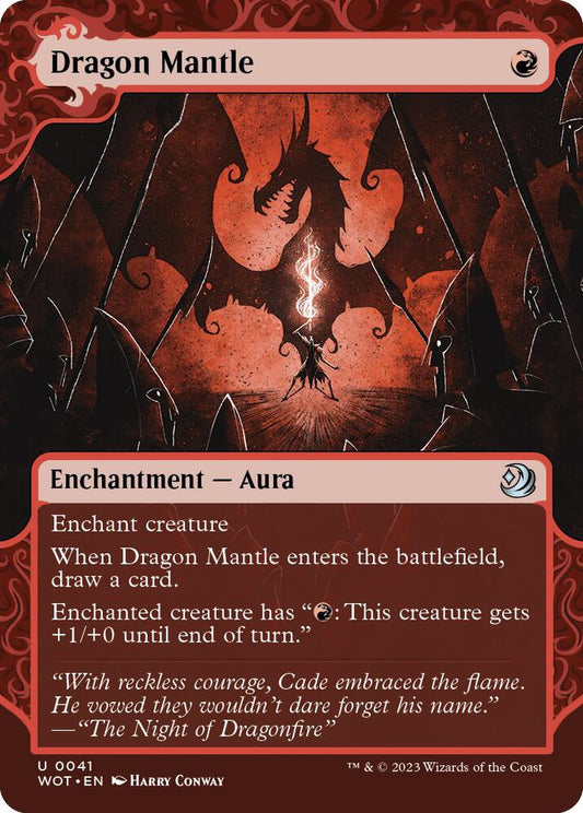 Dragon Mantle 41 Wilds of Eldraine: Enchanting Tales MTG UC NM