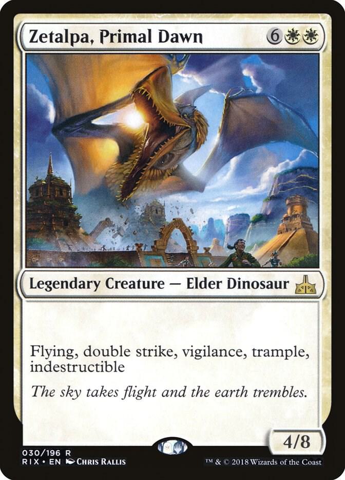 Zetalpa, Primal Dawn 30 Rivals of Ixalan MTG R NM