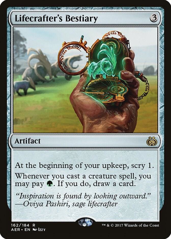 Lifecrafter's Bestiary 162 Aether Revolt MTG R NM