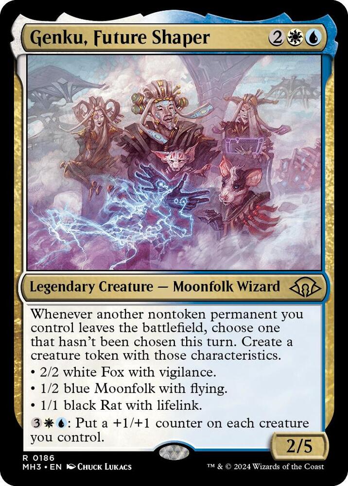 Genku, Future Shaper 186 Modern Horizons 3 MTG R NM