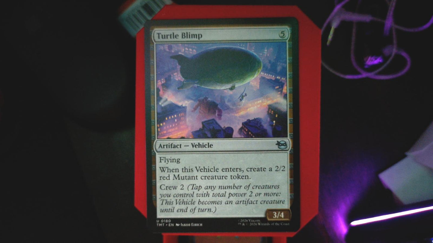 Turtle Blimp 0180 Teenage Mutant Ninja Turtles MTG UC NM