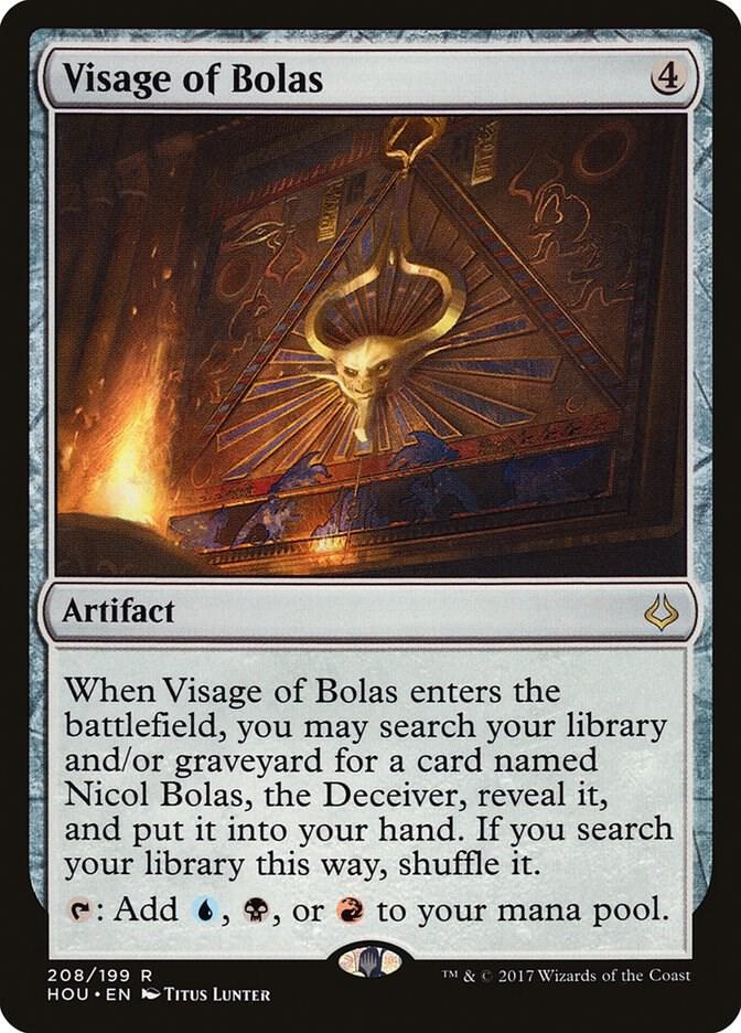 Visage of Bolas 208 Hour of Devastation MTG R NM