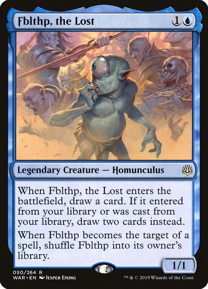 Fblthp, the Lost 50 War of the Spark MTG R NM