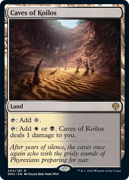 Caves of Koilos 244 Dominaria United MTG R Foil NM