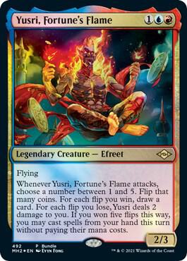 Yusri, Fortune's Flame 492 Unique and Miscellaneous Promos MTG Foil NM