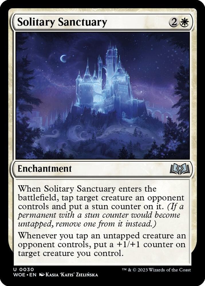 Solitary Sanctuary 30 Wilds of Eldraine MTG UC NM