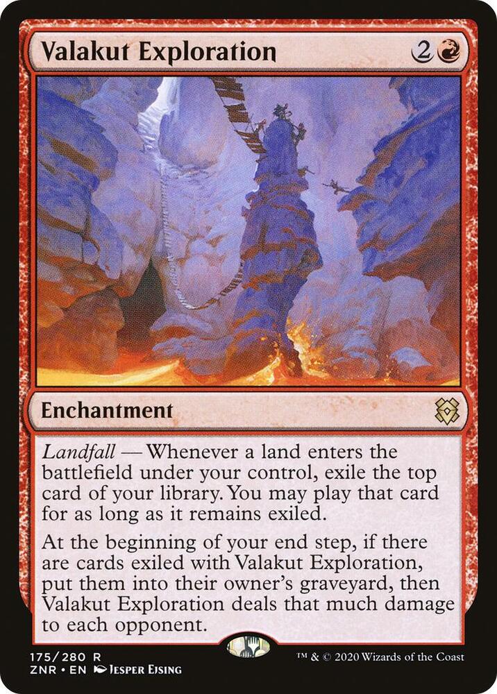 Valakut Exploration 175 Zendikar Rising MTG R NM