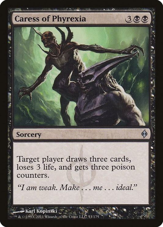 Caress of Phyrexia 53 New Phyrexia MTG UC NM