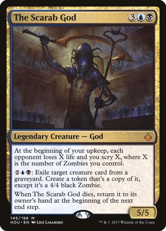 The Scarab God 145 Hour of Devastation MTG Mythic NM