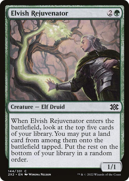 Elvish Rejuvenator 144 Double Masters 2022 MTG C NM