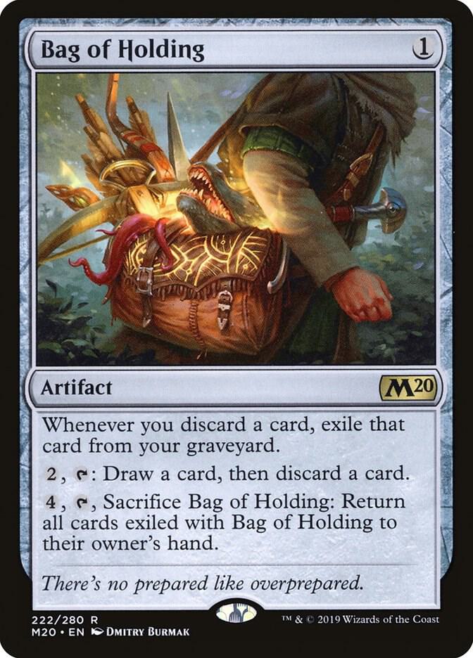 Bag of Holding 222 Core Set 2020 MTG R NM